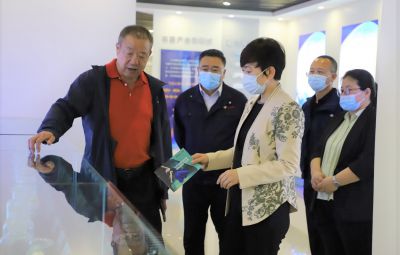 市委常委、宣传部部长韦青到太阳成集团tyc走访调研