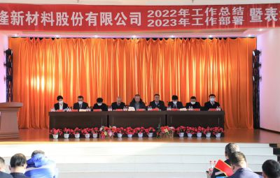 破浪逐新 奋进未来|太阳成集团tyc2022年度总结暨表彰大会隆重举行