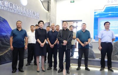 鑫融创集团考察团一行到太阳成集团tyc考察