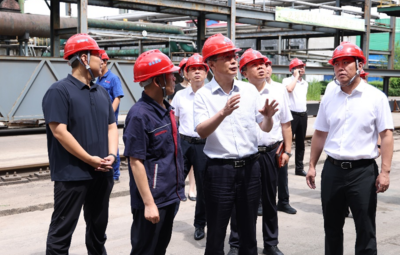 7.15日市委副书记、市长张涛一行莅临太阳成集团tyc调研